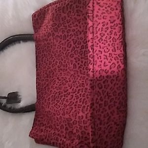 NEIMAN MARCUS LEPOARD PRINT HANDBAG/TOTE